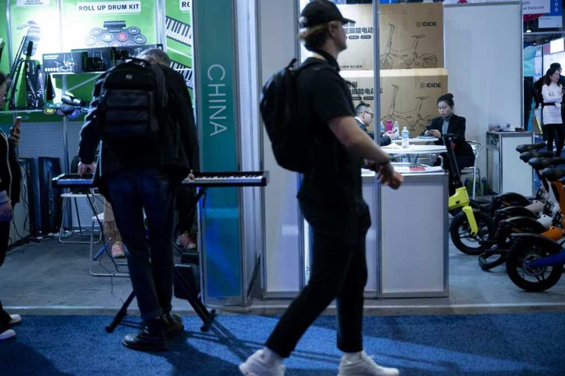 Hundreds of Chinese companies are at the annual Consumer Electronics Show this year as entrepreneurs from that country put aside global politics to focus on business Hundreds of Chinese companies are at the annual Consumer Electronics Show this year as entrepreneurs from that country put aside global politics to focus on business