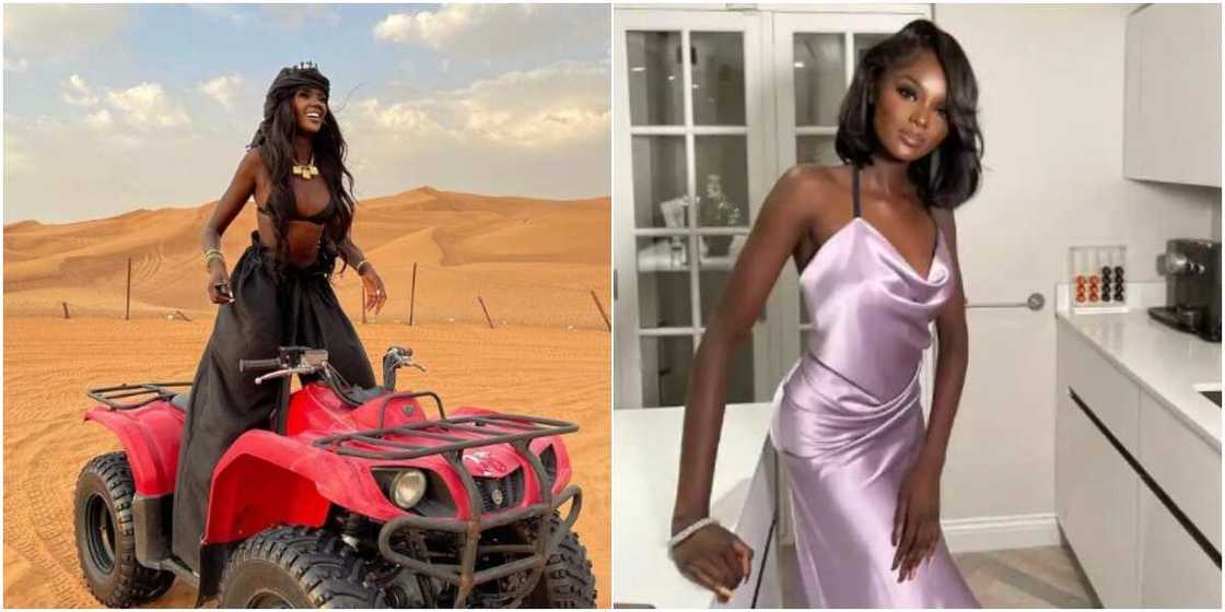 Pretty lady cause huge stir as she shared banging photos of herself Pretty lady cause huge stir as she shared banging photos of herself