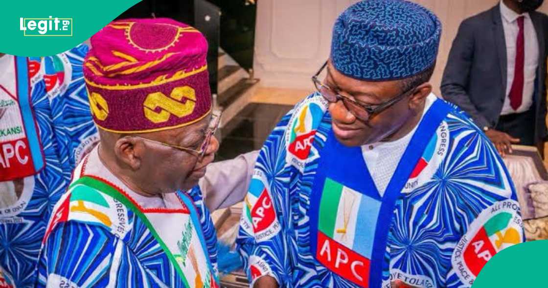 President Bola Tinubu has hailed ex-Ekiti governor Kayode Fayemi as he turns 60. President Bola Tinubu has hailed ex-Ekiti governor Kayode Fayemi as he turns 60.