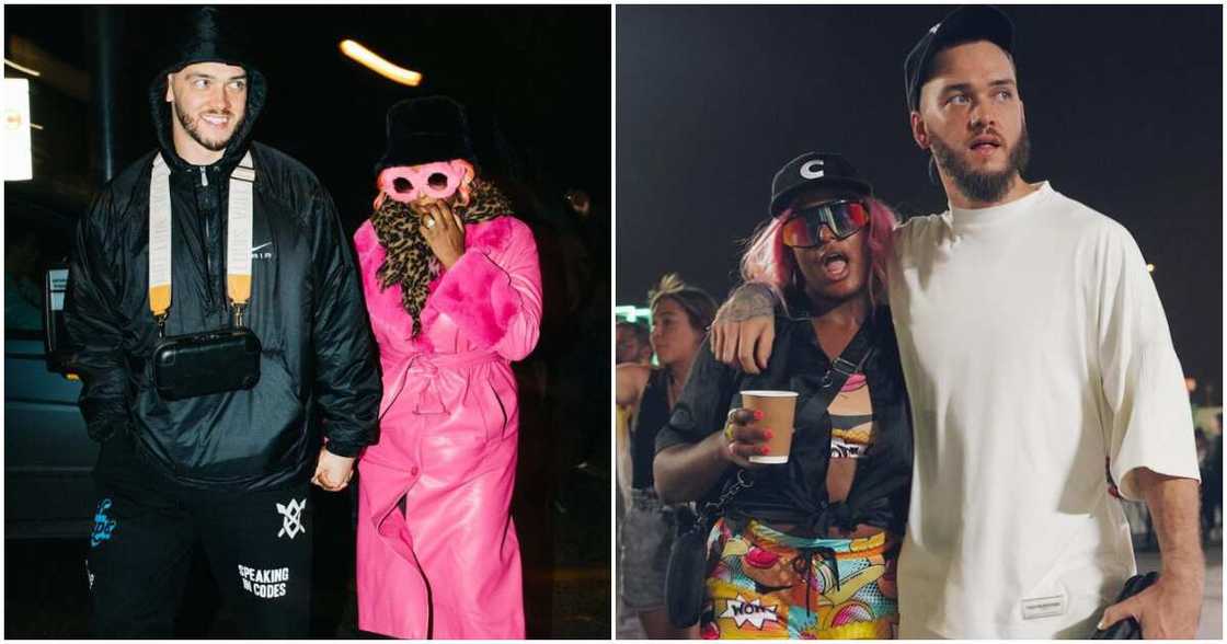 Ryan Taylor, DJ Cuppy Ryan Taylor, DJ Cuppy