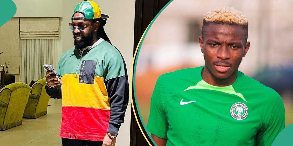 Timaya hails Osimhen ahead of AFCON match. Timaya hails Osimhen ahead of AFCON match.