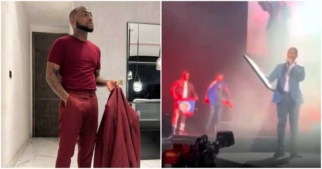 Davido bags special recognition at O2 concert Davido bags special recognition at O2 concert