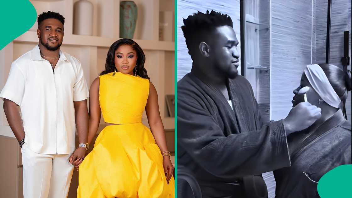 Veekee James and her husband share lovey-dovey video Veekee James and her husband share lovey-dovey video