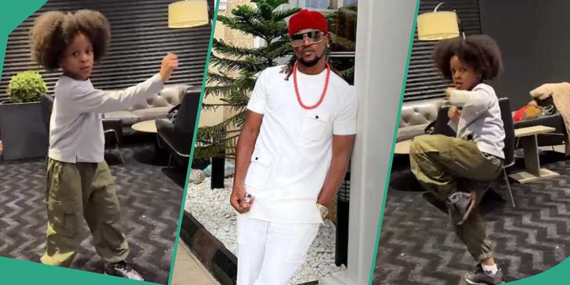 Rudeboy's daughter dances to his song Rudeboy's daughter dances to his song