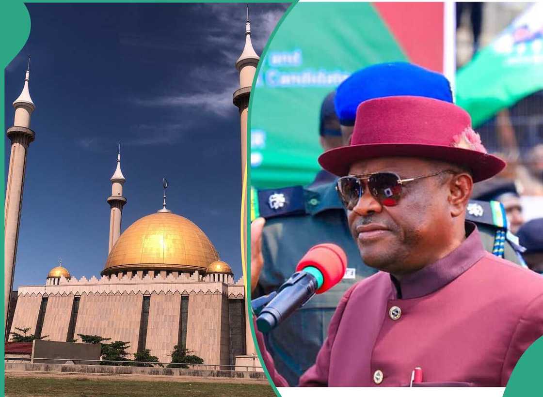 Wike ya amince da makudan kudade don gyaran masallacin Abuja da cibiyar Kiristoci Wike ya amince da makudan kudade don gyaran masallacin Abuja da cibiyar Kiristoci