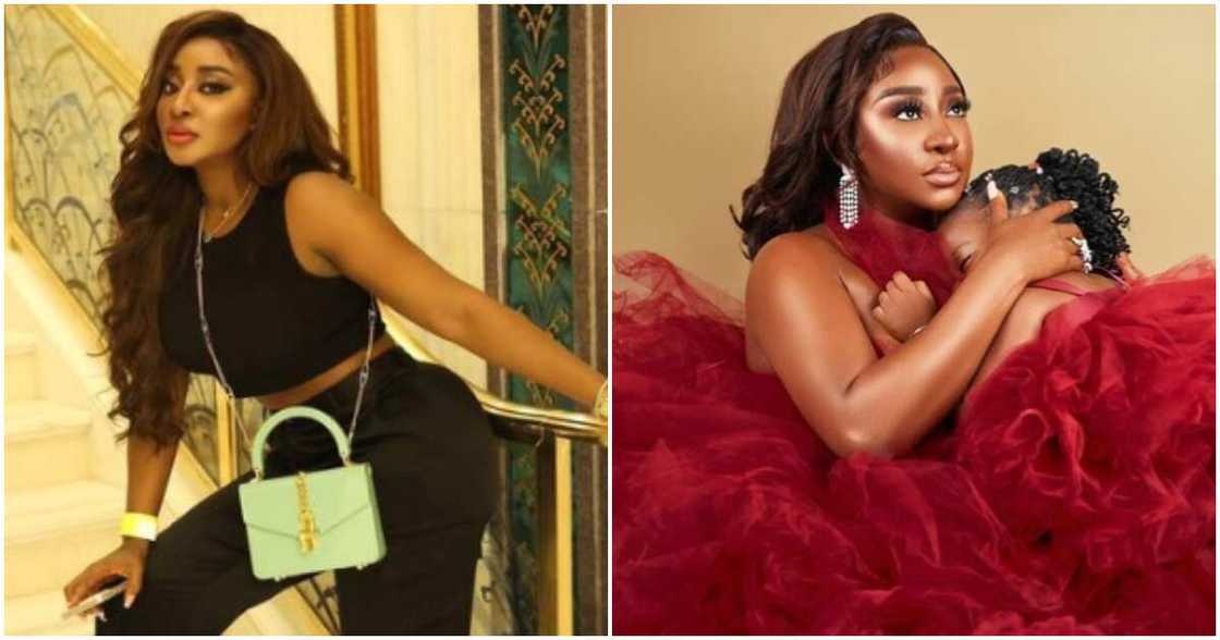 Actress Ini Edo and her daughter Actress Ini Edo and her daughter