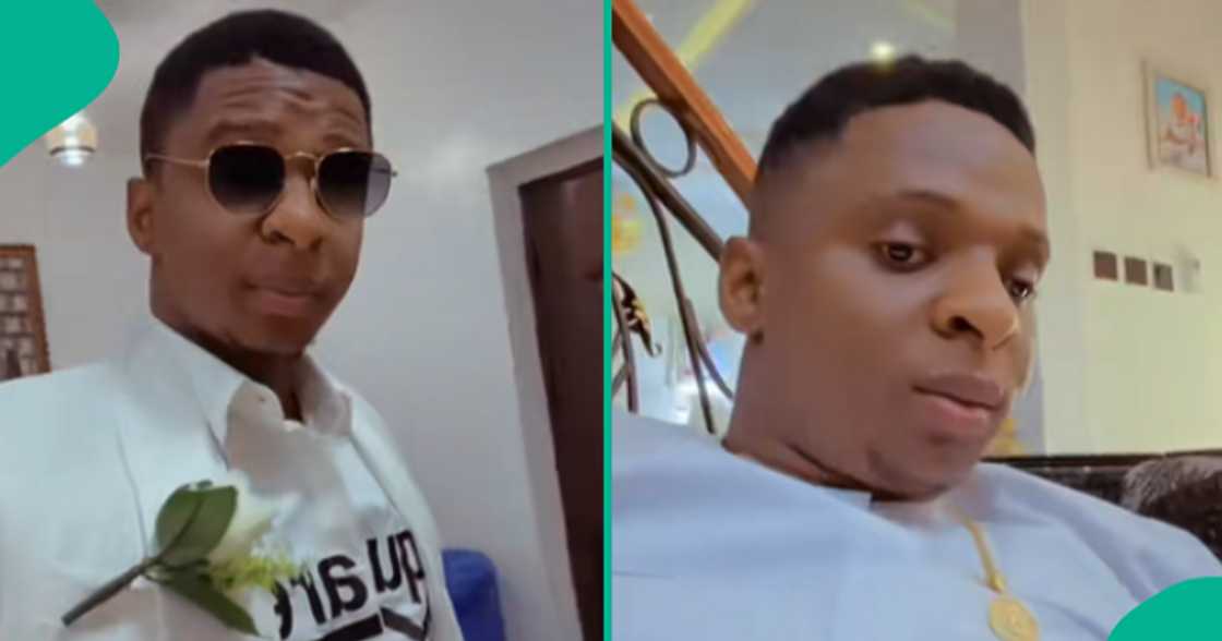 Man cries out as his partner allegedly engages in affair with his tailor.