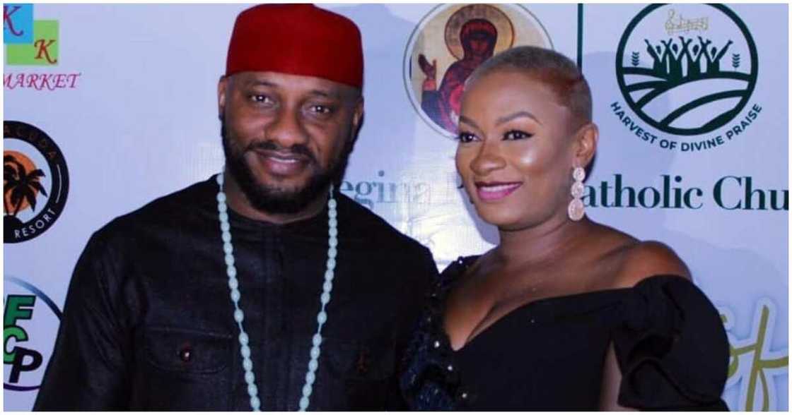 Yul and May Edochie.