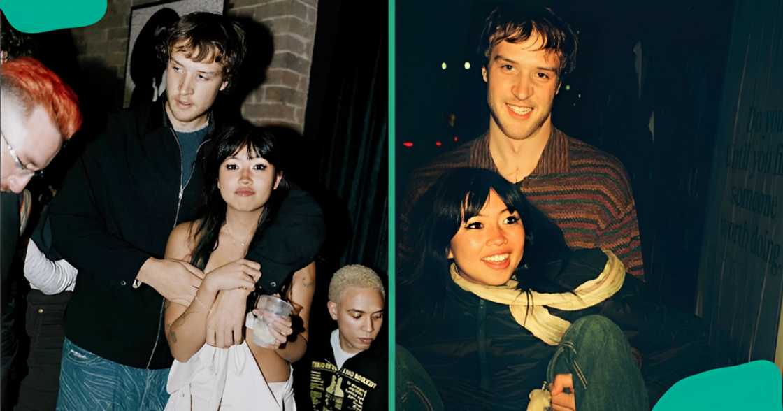 Beabadoobee poses in different places with her boyfriend, Jake Erland. Beabadoobee poses in different places with her boyfriend, Jake Erland.