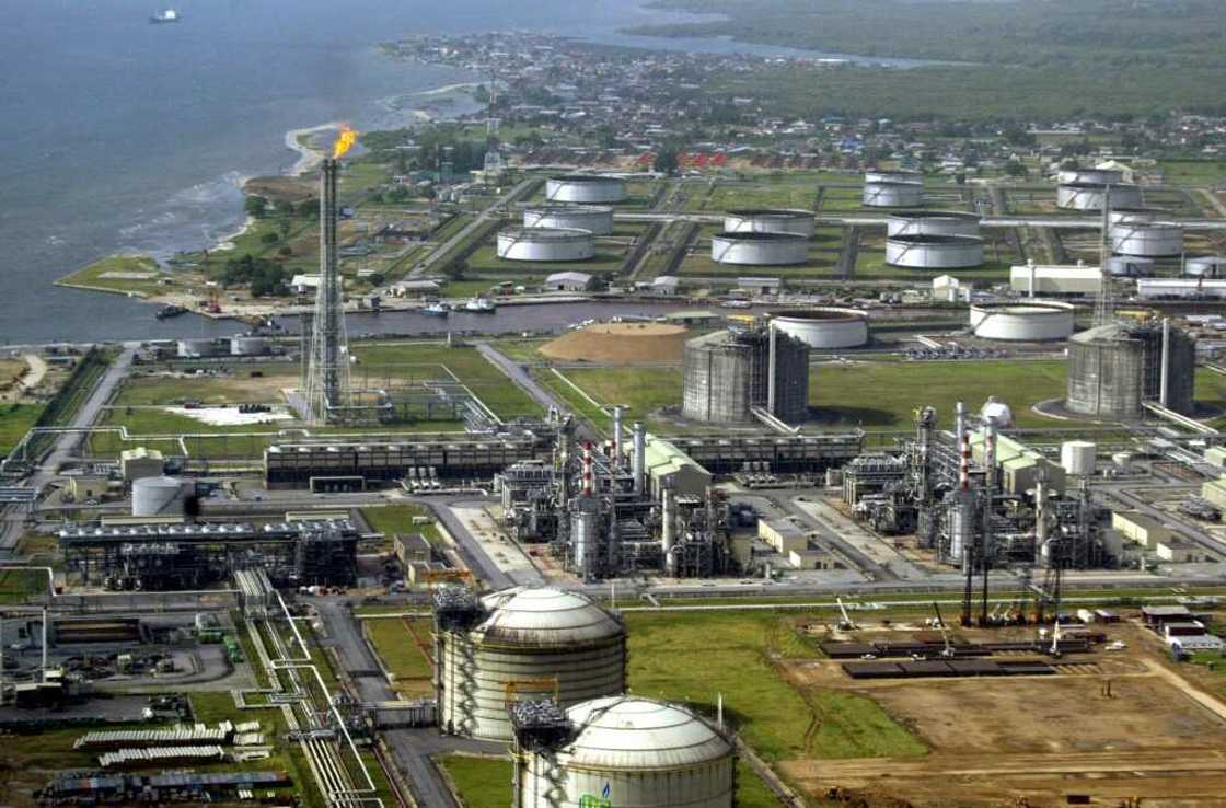 The Nigeria LNG plant on Bonny Island, shown here in 2005, sparked numerous prosecutions under the Foreign Corrupt Practice Act The Nigeria LNG plant on Bonny Island, shown here in 2005, sparked numerous prosecutions under the Foreign Corrupt Practice Act