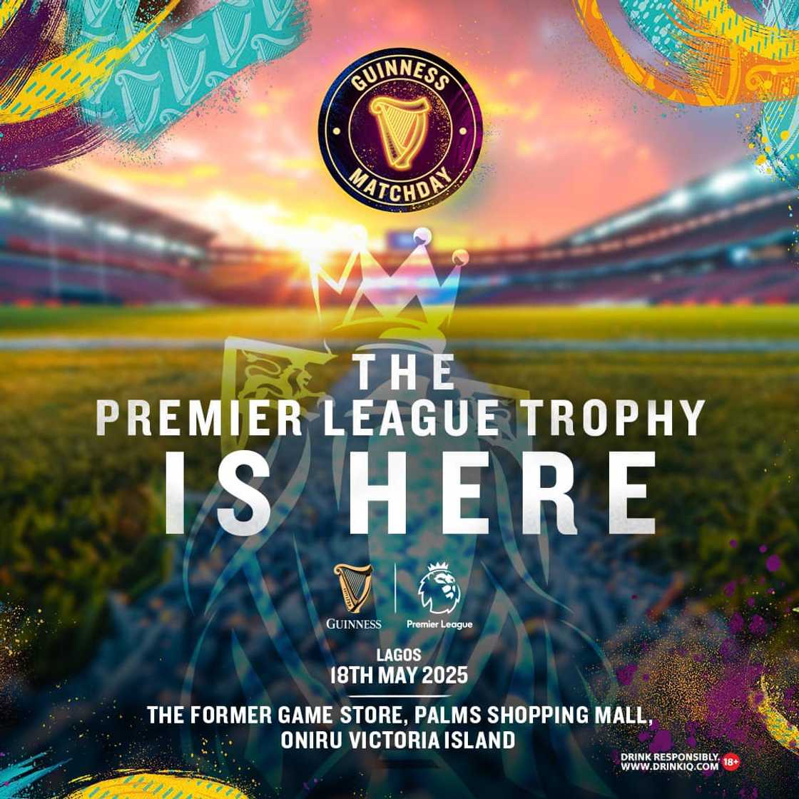 Guinness Brings Premier League™ Trophy to Nigeria - Here’s Why Fans Are Excited Guinness Brings Premier League™ Trophy to Nigeria - Here’s Why Fans Are Excited