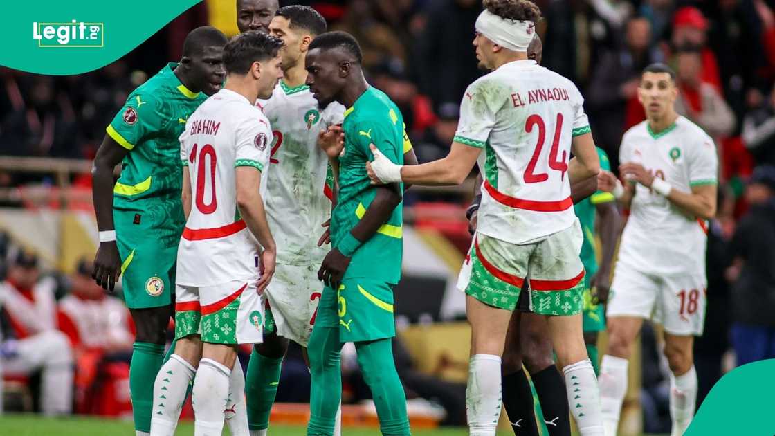 Brahim Diaz, Idrissa Gana Gueye, 2025 Africa Cup of Nations, AFCON, Senegal, Morocco, Rabat.