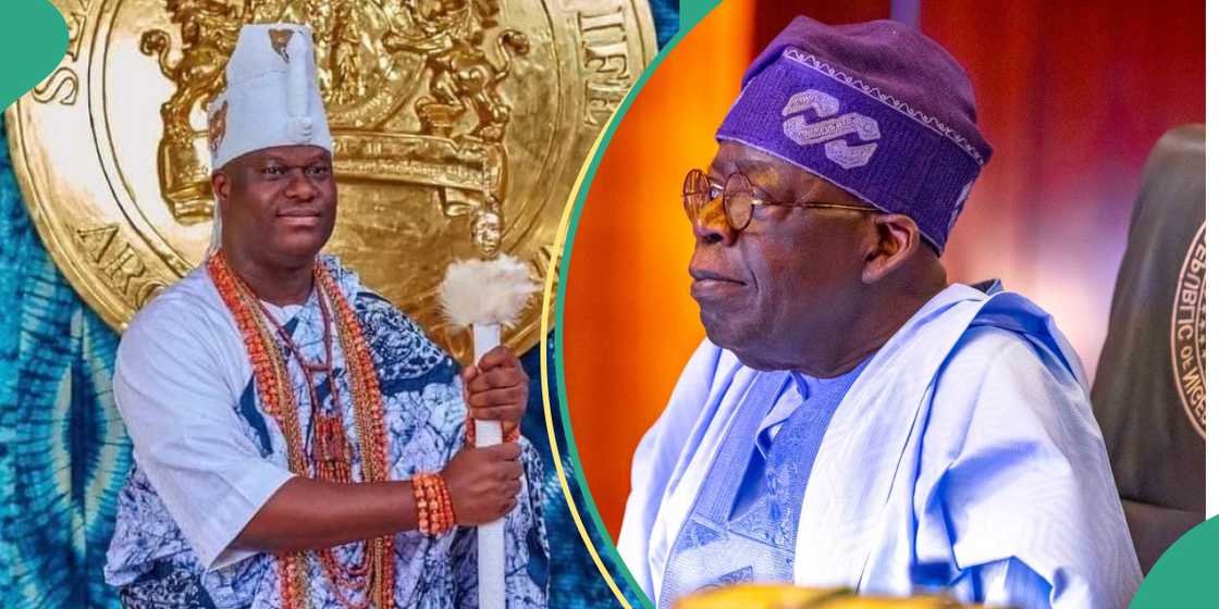 Tinubu celebrates Ooni of Ife at 50 Tinubu celebrates Ooni of Ife at 50