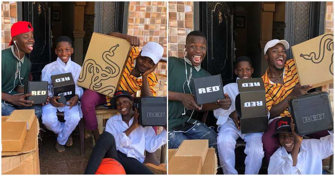 Another one: Ikorodu Boiz receive film making gadgets from Red Digital Cinema, Razer