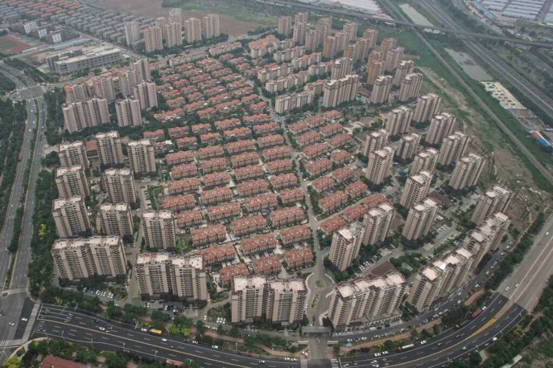 A debt crisis in China's colossal property sector is weighing on the world's number two economy