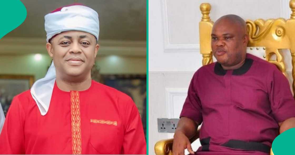 Femi Fani-Kayode da Mark.