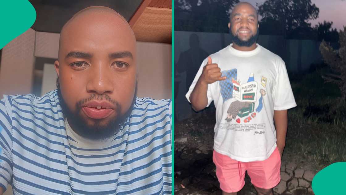 Reactions as man displays unexpected message lady sent him for visiting her in old Mercedes Benz