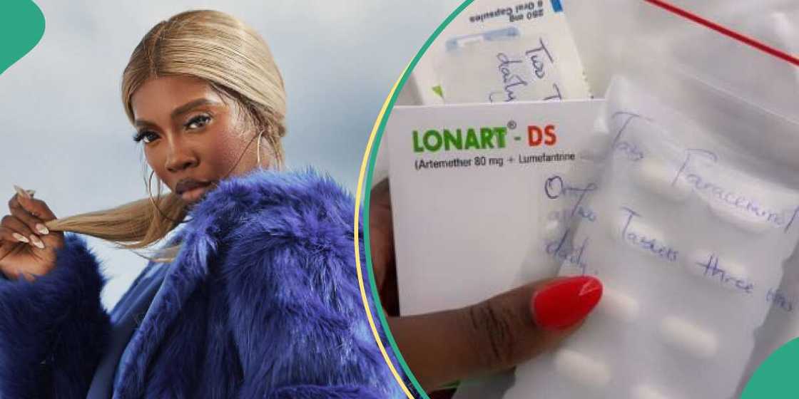 Tiwa Savage laments about falling sick and having two shows. Tiwa Savage laments about falling sick and having two shows.