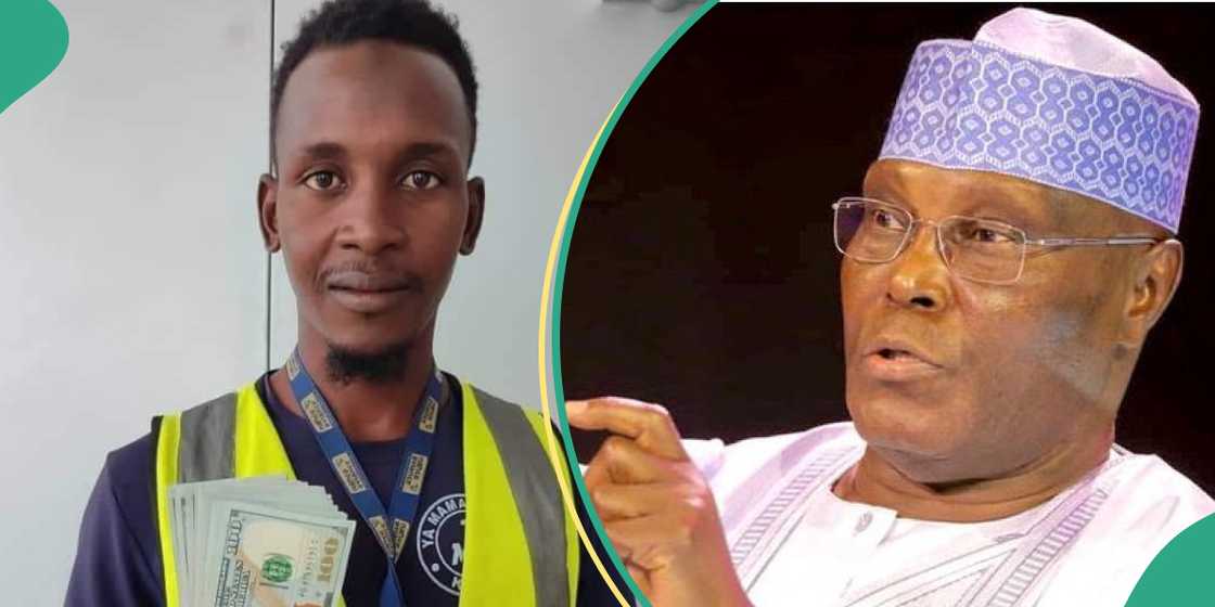 Atiku reacts to Dankode who returned 10,000