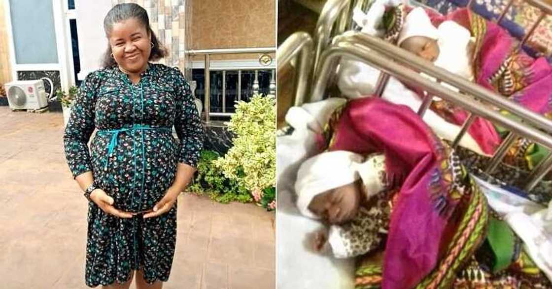 Nigerian woman welcomes babies after 20 years Nigerian woman welcomes babies after 20 years