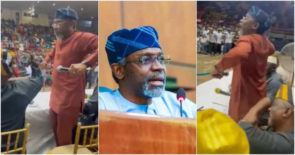 Gbajabiamila dances to Buga Gbajabiamila dances to Buga