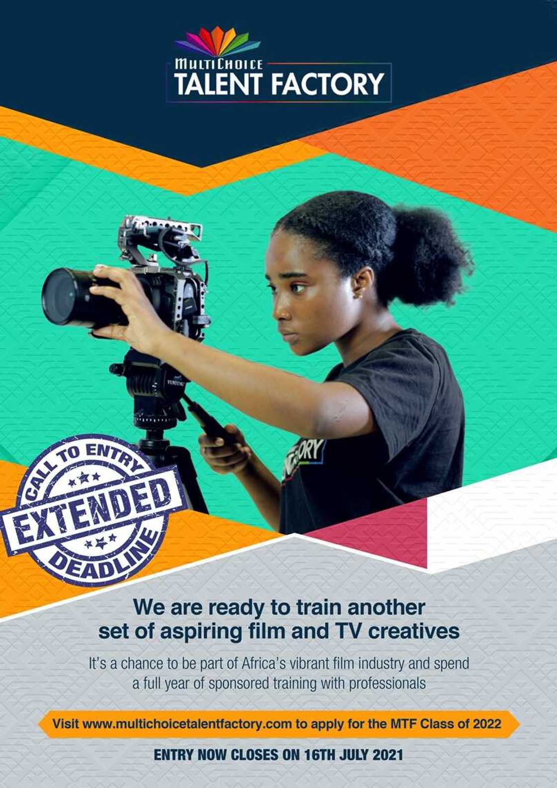 MultiChoice Talent Factory Academy Announces Extension Of Entry Application MultiChoice Talent Factory Academy Announces Extension Of Entry Application