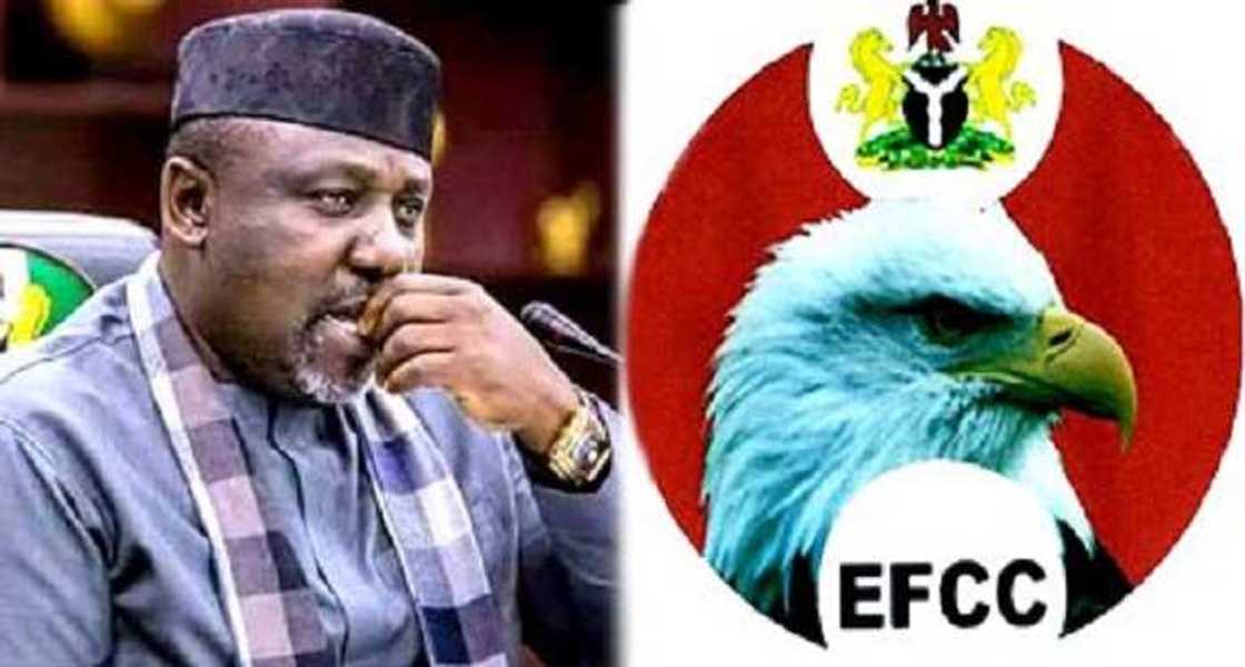 Da duminsa: EFCC ta gurfanar da Rochas Okorocha kan zargin damfarar N2.9bn