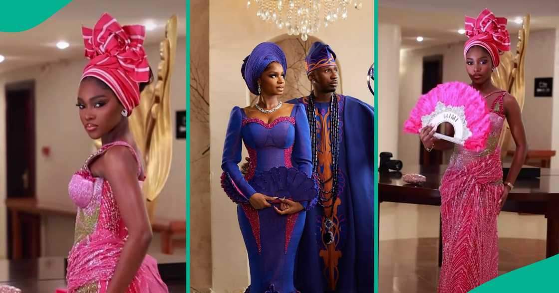 Mercy Aigbe's daughter flaunts look for JP 2025. Mercy Aigbe's daughter flaunts look for JP 2025.