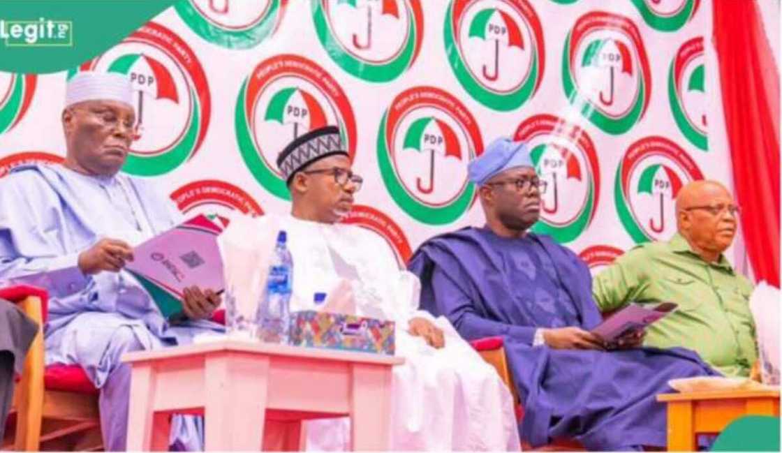 Gwamna Makinde ya gana da gwamnonin PDP Gwamna Makinde ya gana da gwamnonin PDP