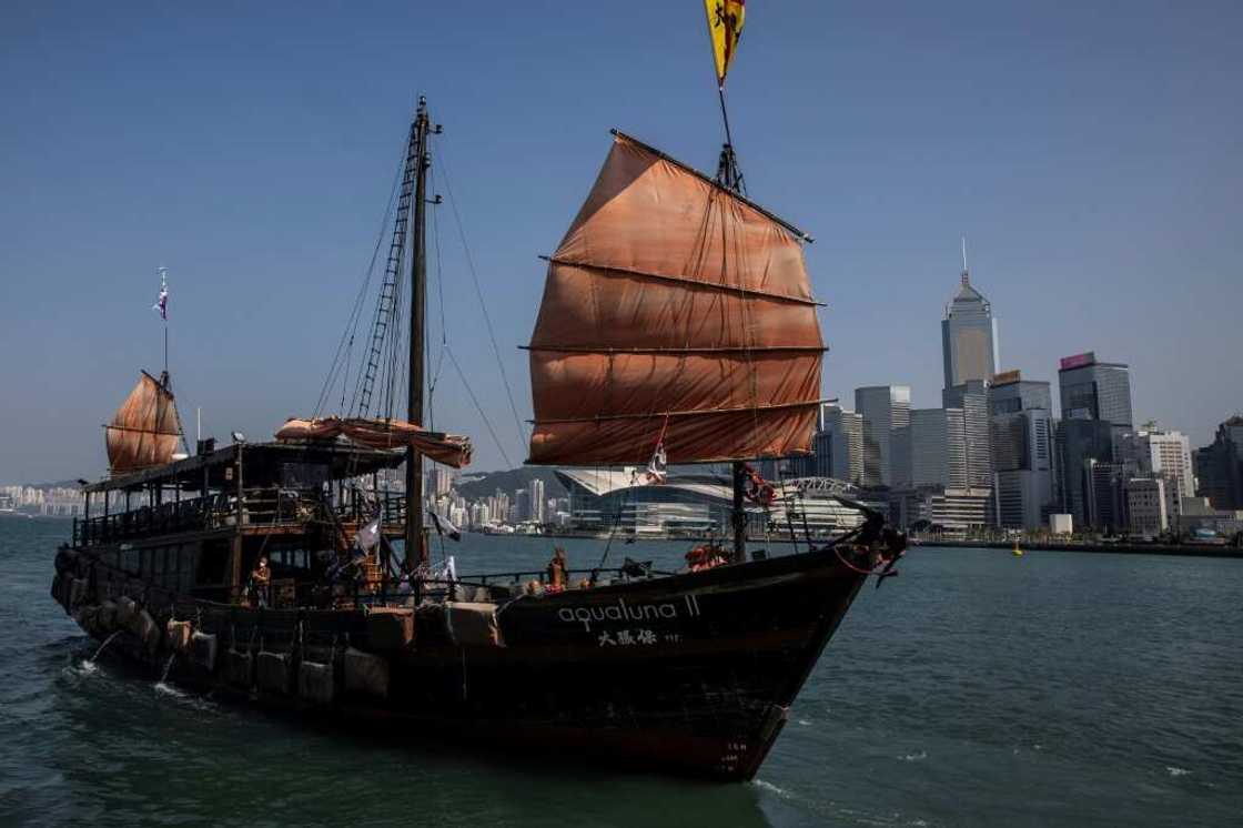 The former British colony has been under Beijing's tightening grip after authorities cracked down on huge and often violent pro-democracy protests in 2019 The former British colony has been under Beijing's tightening grip after authorities cracked down on huge and often violent pro-democracy protests in 2019