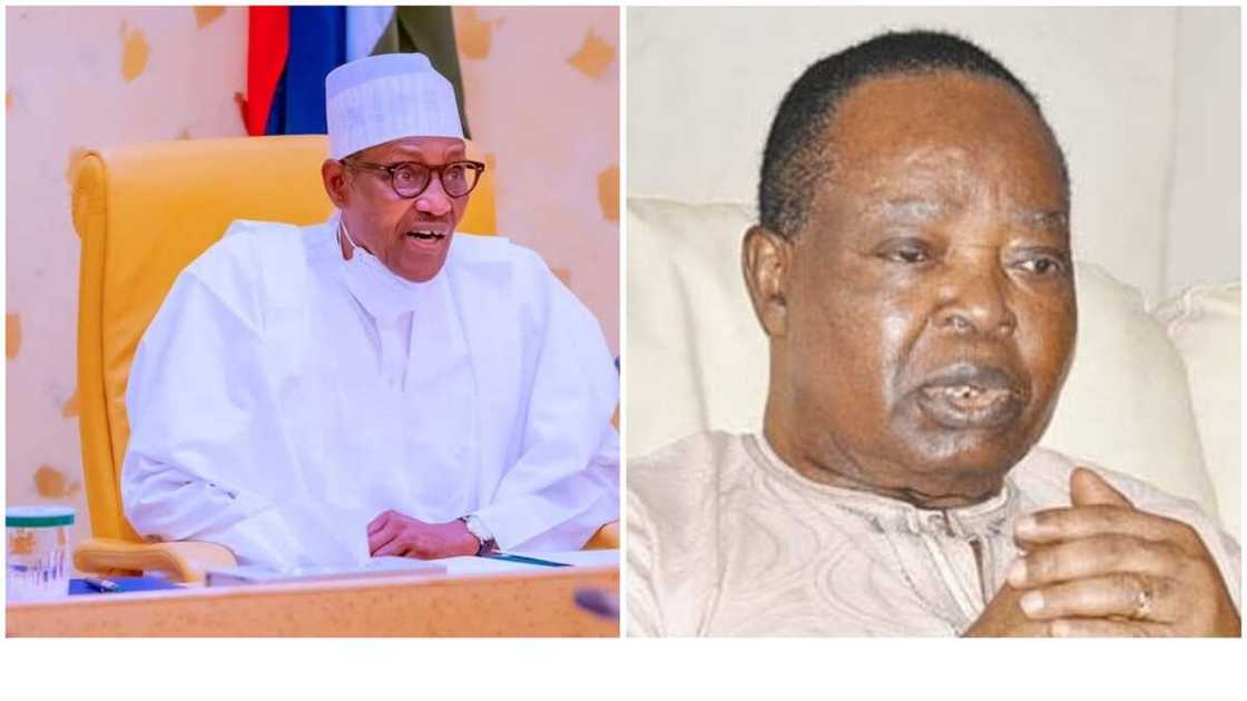 Buhari Mourns ex-Senate President Who Dies at 80 Buhari Mourns ex-Senate President Who Dies at 80