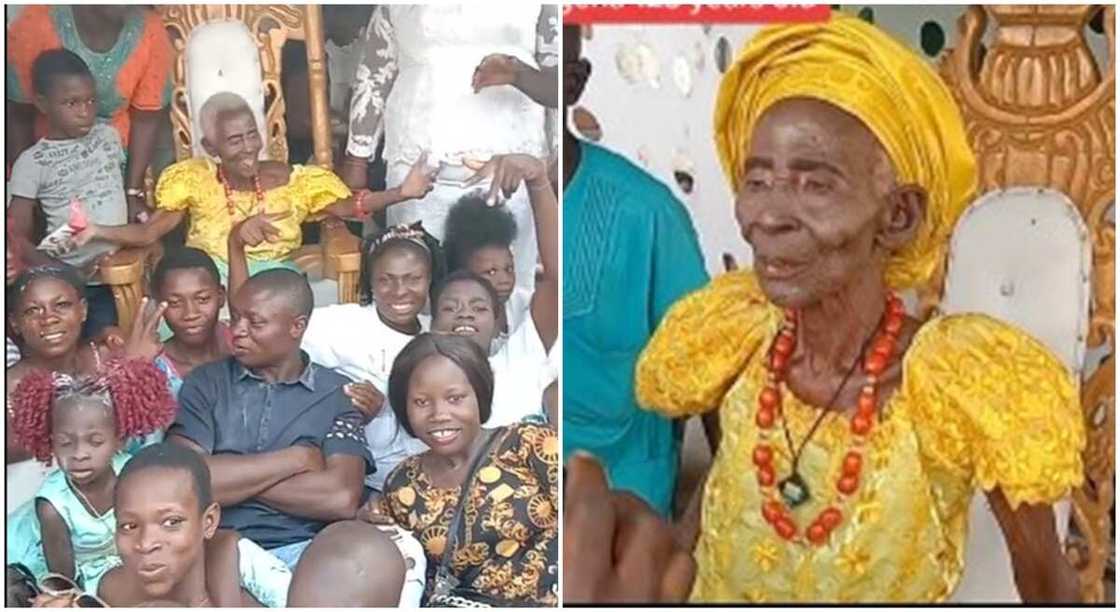 Nigerian woman born 1897. Nigerian woman born 1897.