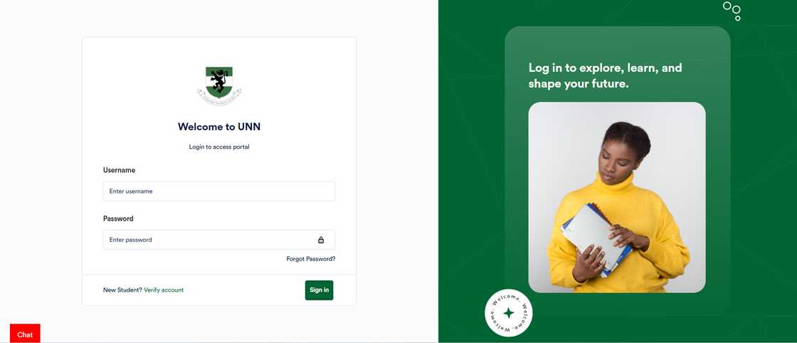 University of Nigeria, Nsukka application portal homepage University of Nigeria, Nsukka application portal homepage