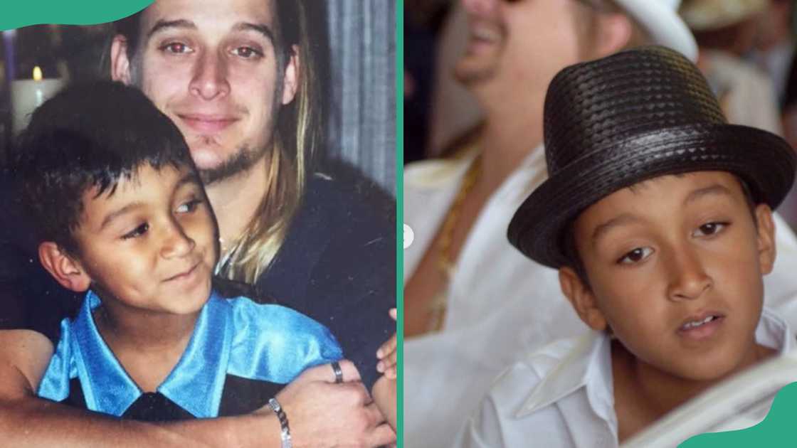 Young Robert James Ritchie Jr. and his father Kid Rock Young Robert James Ritchie Jr. and his father Kid Rock