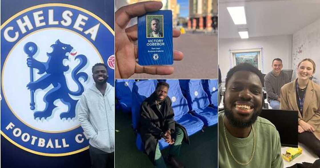 Victory Ogbebor, Tech Lead at Chelsea football club Victory Ogbebor, Tech Lead at Chelsea football club