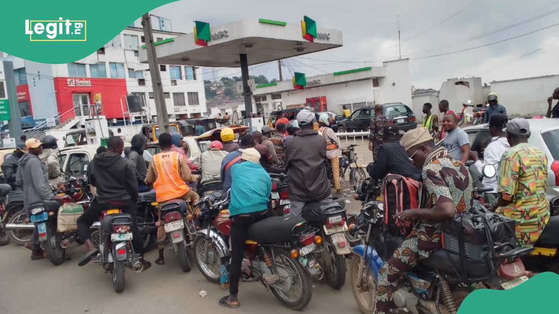Protest breaks out in Kano over increase in fuel price Protest breaks out in Kano over increase in fuel price