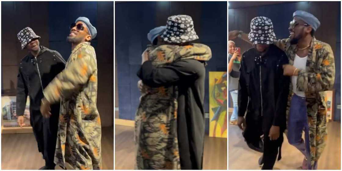 Dbanj and Kizz Daniel Dbanj and Kizz Daniel