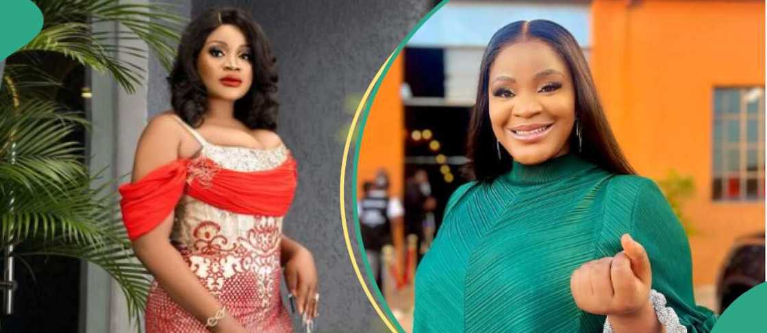 Uche Ogbodo tries to prove she's 38. Uche Ogbodo tries to prove she's 38.