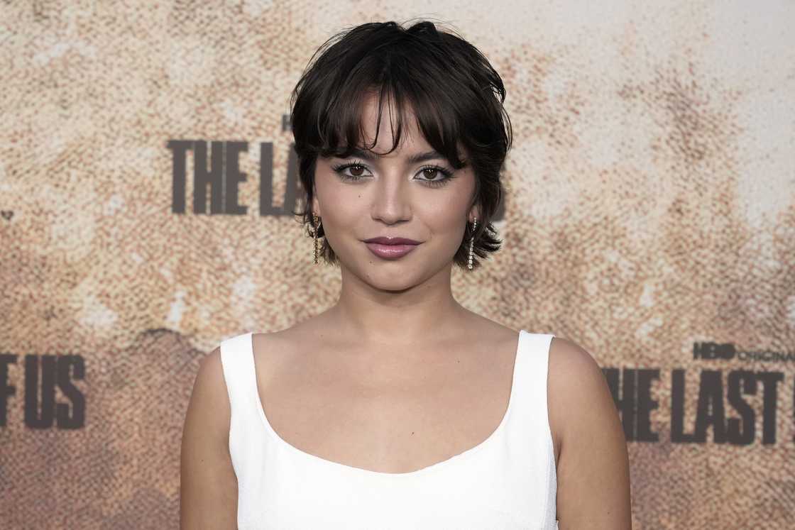 Isabela Merced attends HBO's "The Last of Us" FYC Event in Los Angeles.