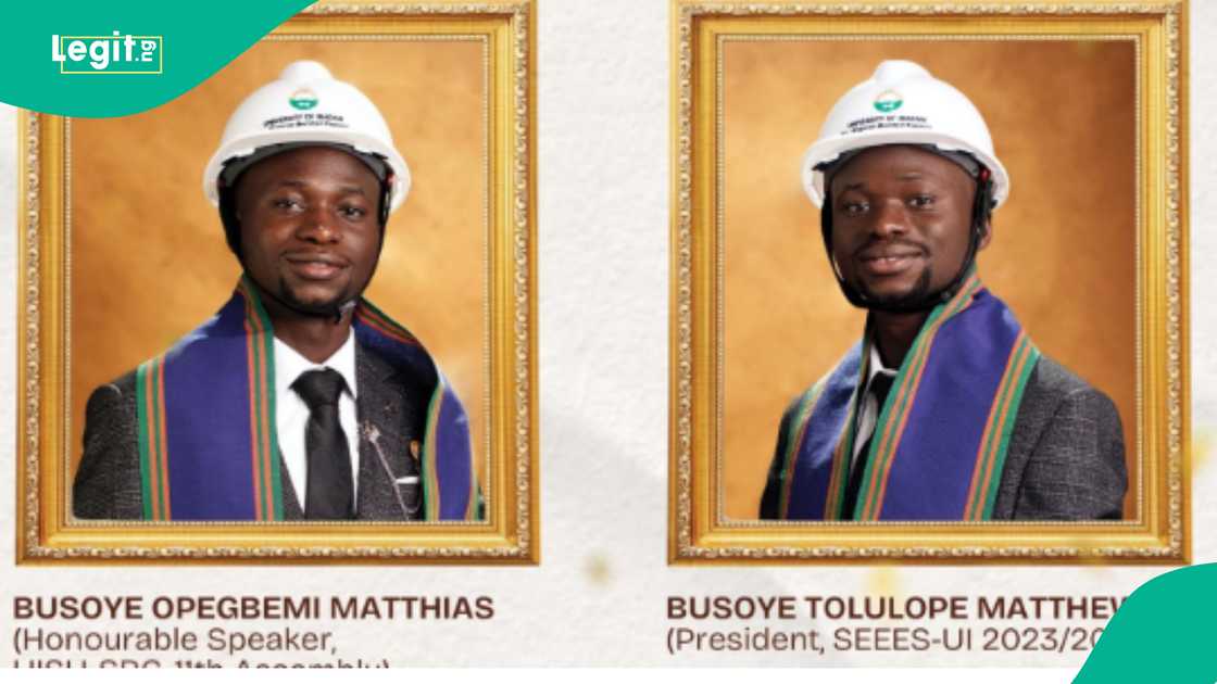 Nigerian twins graduate from the University of Ibadan. Nigerian twins graduate from the University of Ibadan.