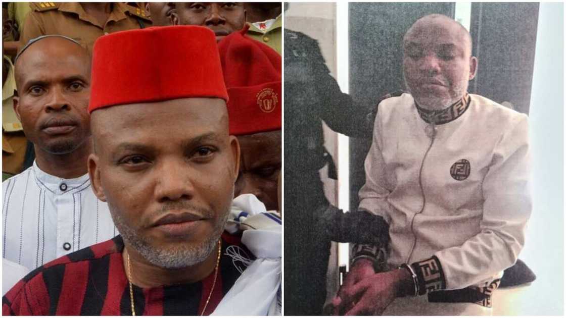 Nnamdi Kanu: IPOB Leader Presented in Court, Remanded in DSS Custody