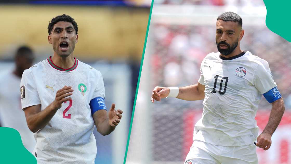 Achraf Hakimi and Mohamed Salah in action at the 2026 FIFA World Cup. Photo by Ulrik Pedersen and Ercin Erturk Achraf Hakimi and Mohamed Salah in action at the 2026 FIFA World Cup. Photo by Ulrik Pedersen and Ercin Erturk
