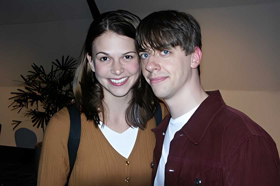 Christian Borle and Sutton Foster Christian Borle and Sutton Foster