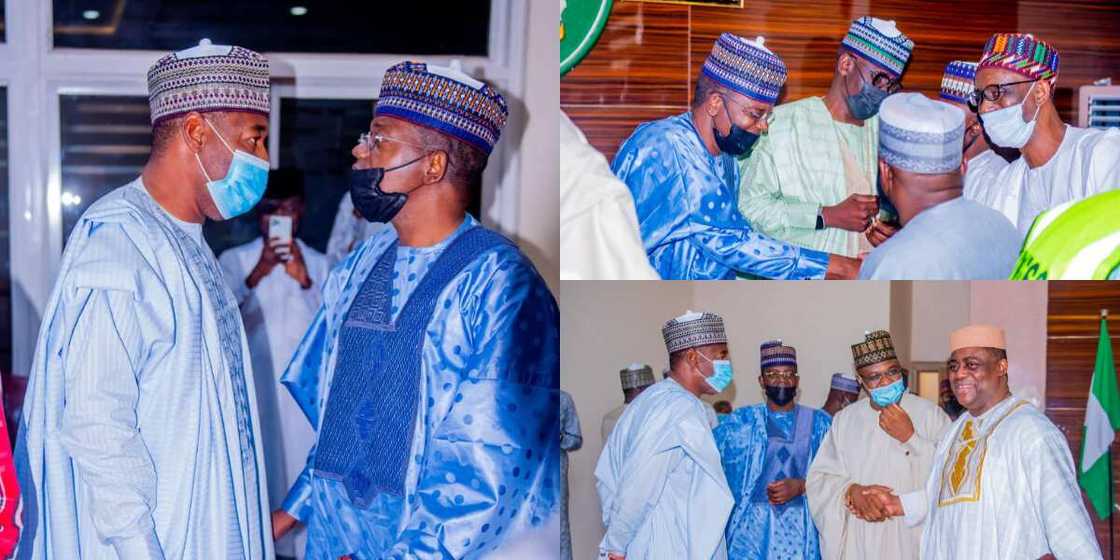 APC governors, VIPS present at Buhari's son's wedding APC governors, VIPS present at Buhari's son's wedding