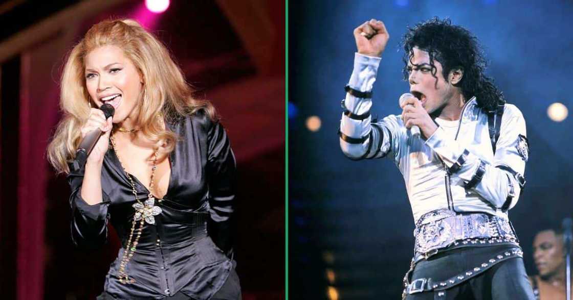 Beyoncé and Michael Jackson performs the same song Beyoncé and Michael Jackson performs the same song