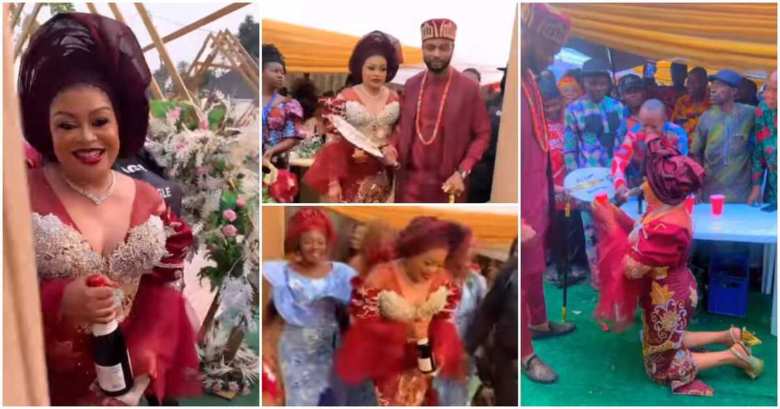 Photos and videos from actress Nkiru Sylvanus' wedding.