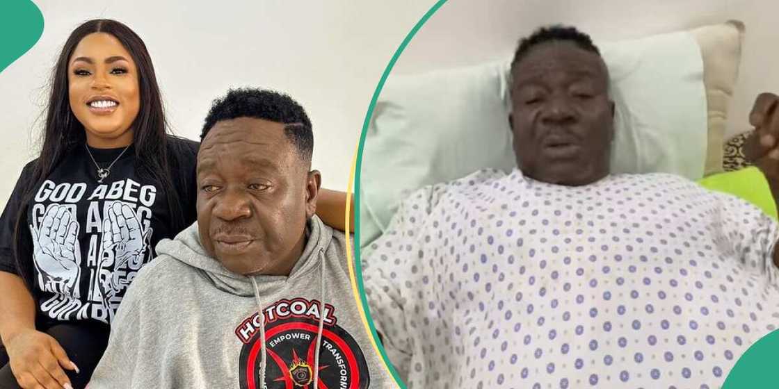 Mr Ibu and Jasmine, Mr Ibu on sick bed Mr Ibu and Jasmine, Mr Ibu on sick bed