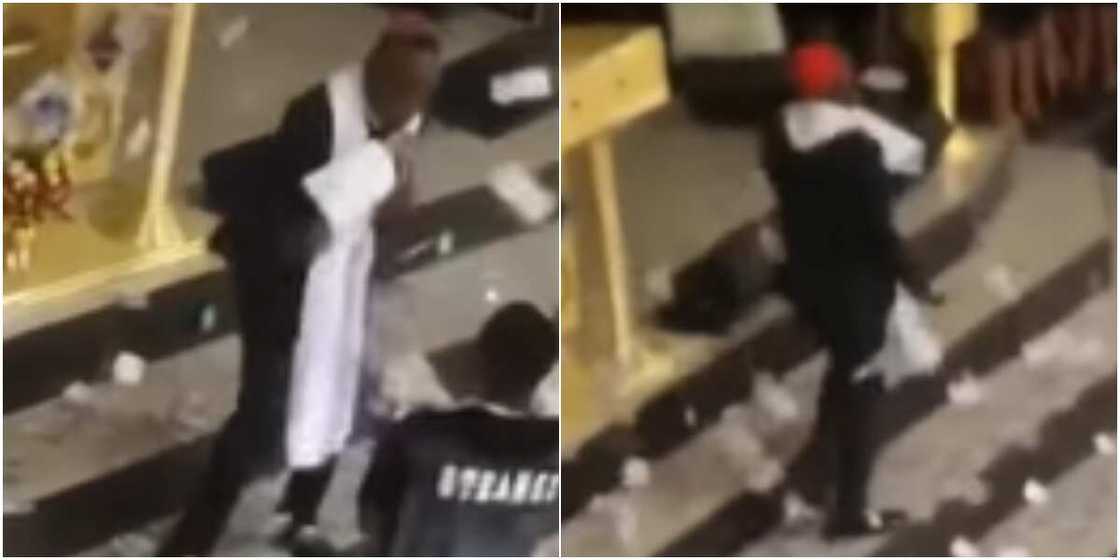 Pastor dances to Dorime in church Pastor dances to Dorime in church