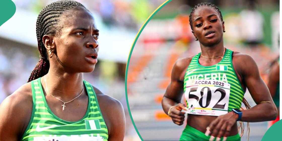 Tobi wins big at the African Games in Accra, Ghana on Wednesday Tobi wins big at the African Games in Accra, Ghana on Wednesday