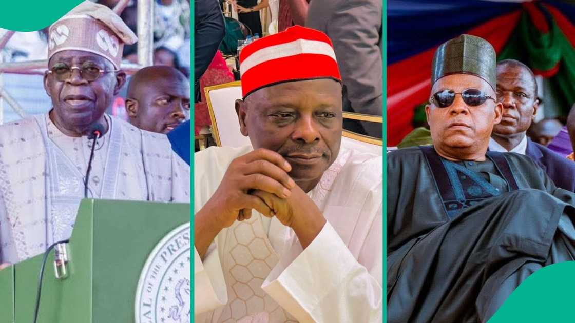 Tinubu, Kwankwaso da Kashim Tinubu, Kwankwaso da Kashim